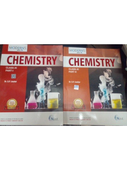 Modern ABC+ Chemistry Class 11 Part-1 & 2 at Ashirwad Publication